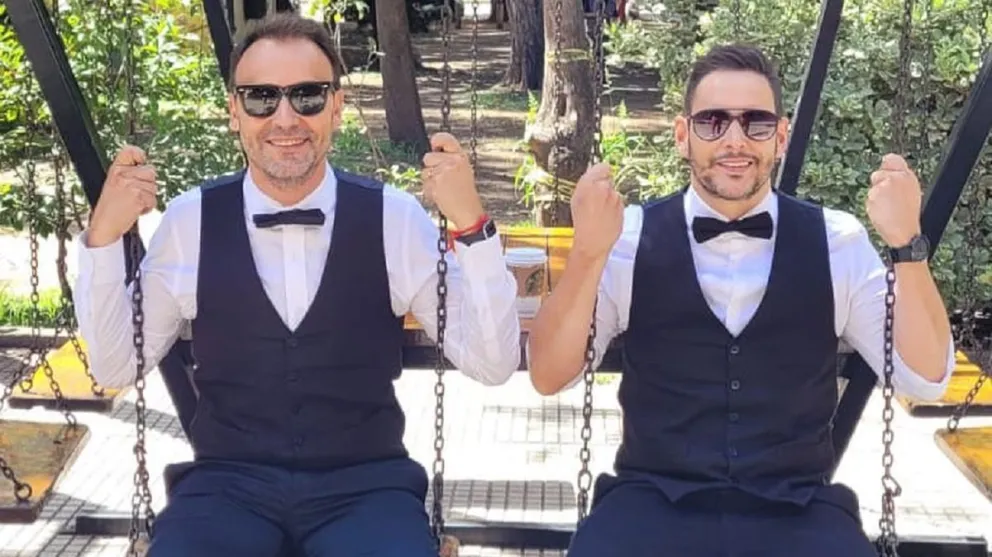 Adrián Pallares y Rodrigo Lussich
