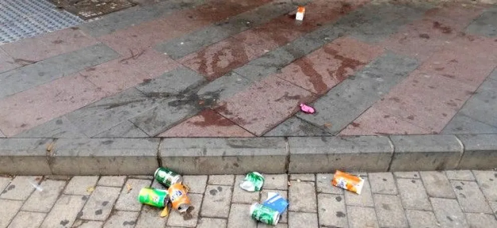 Basura en las calles: Lo que quedó tras el espectáculo de La Renga 