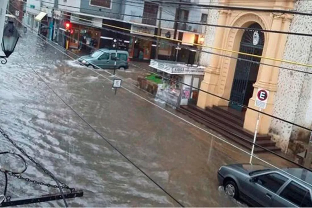 Evacuados en Salta.