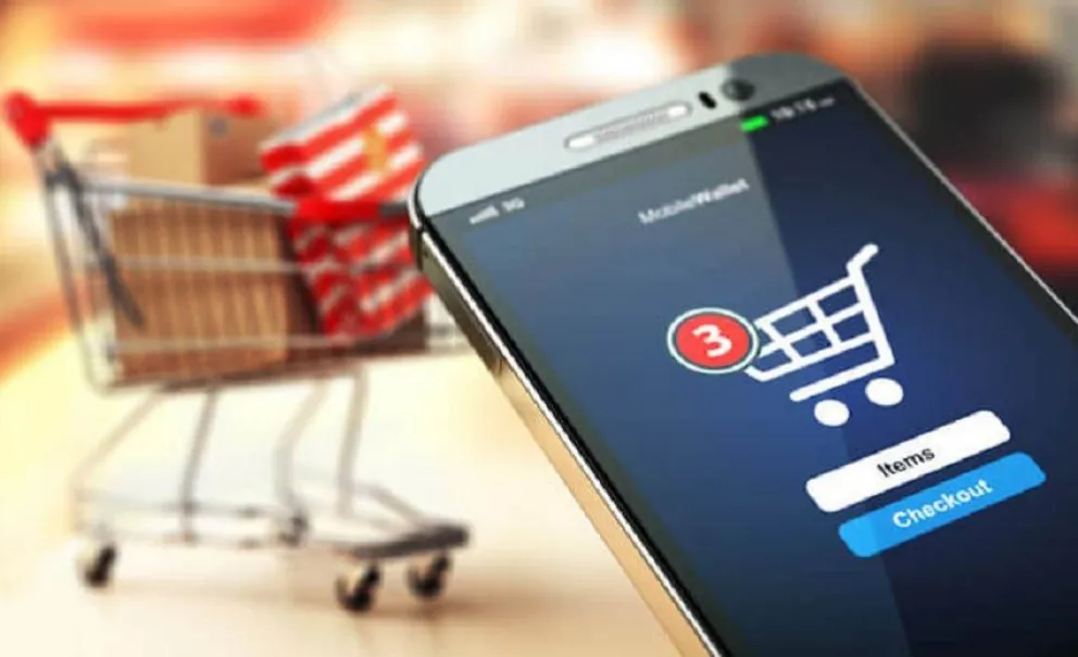 Compras por celular.