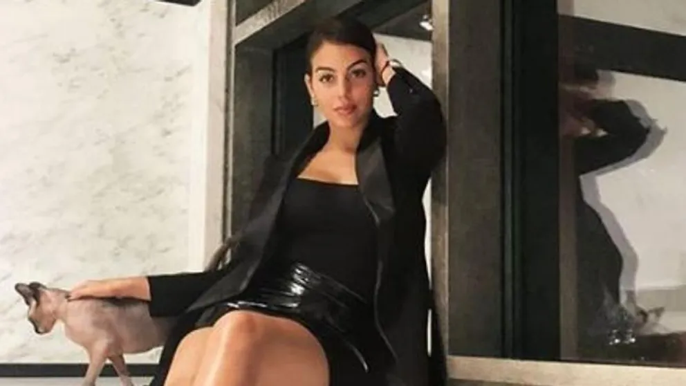 Georgina Rodríguez se graba de ladito y enseña lo que le encanta a Cristiano Ronaldo