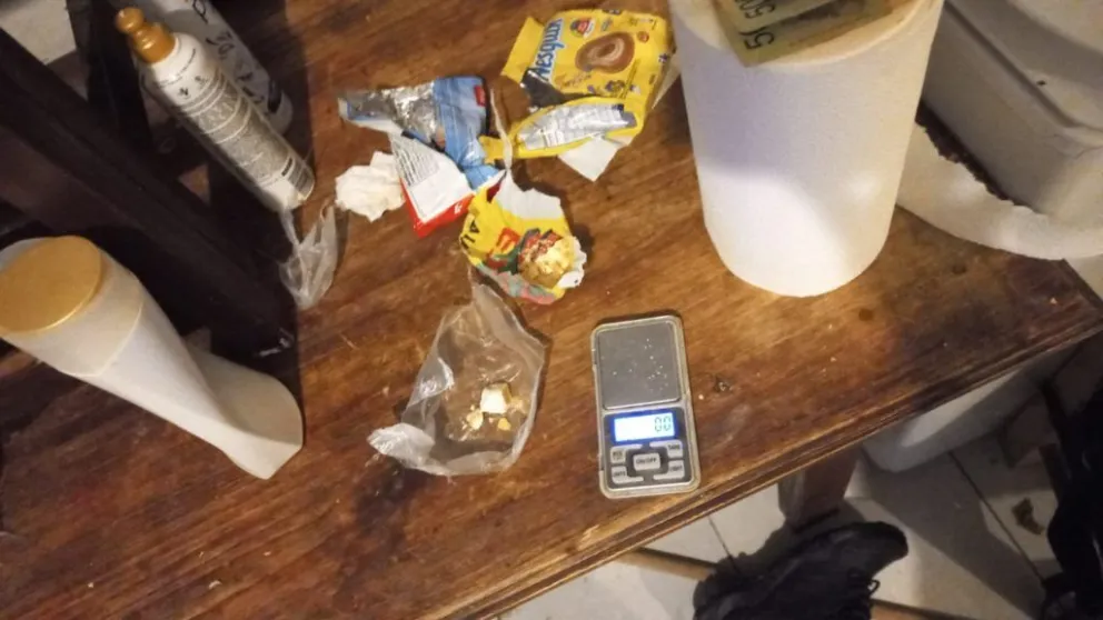 Insólito: escondían la droga en bolsitas de Nesquik
