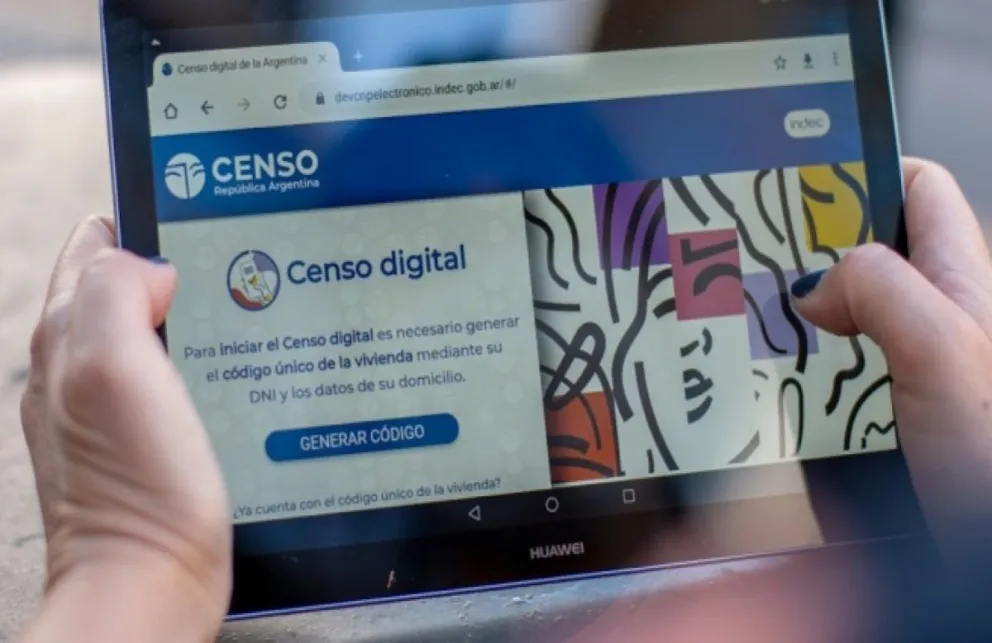 Se activa por primera el Censo Nacional 2022 de manera online