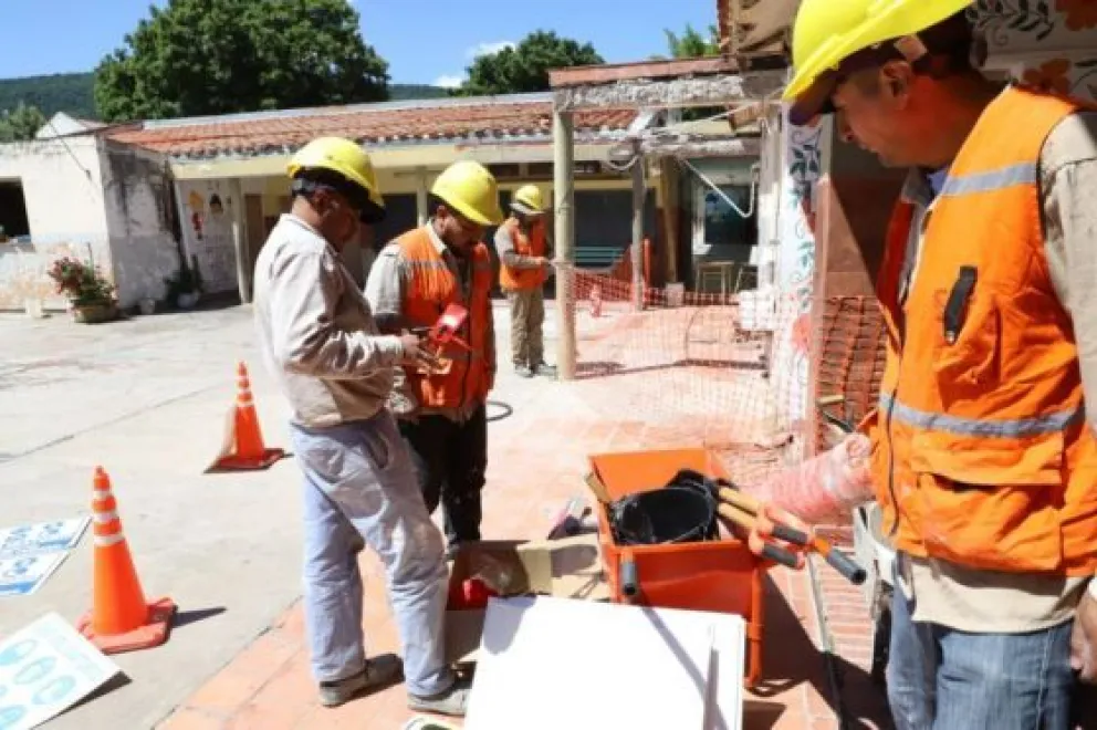 Reformas en la escuela Joaquín Castellanos