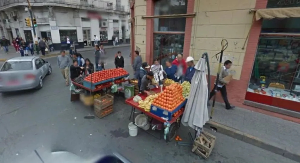 Fruteros vs taxistas.