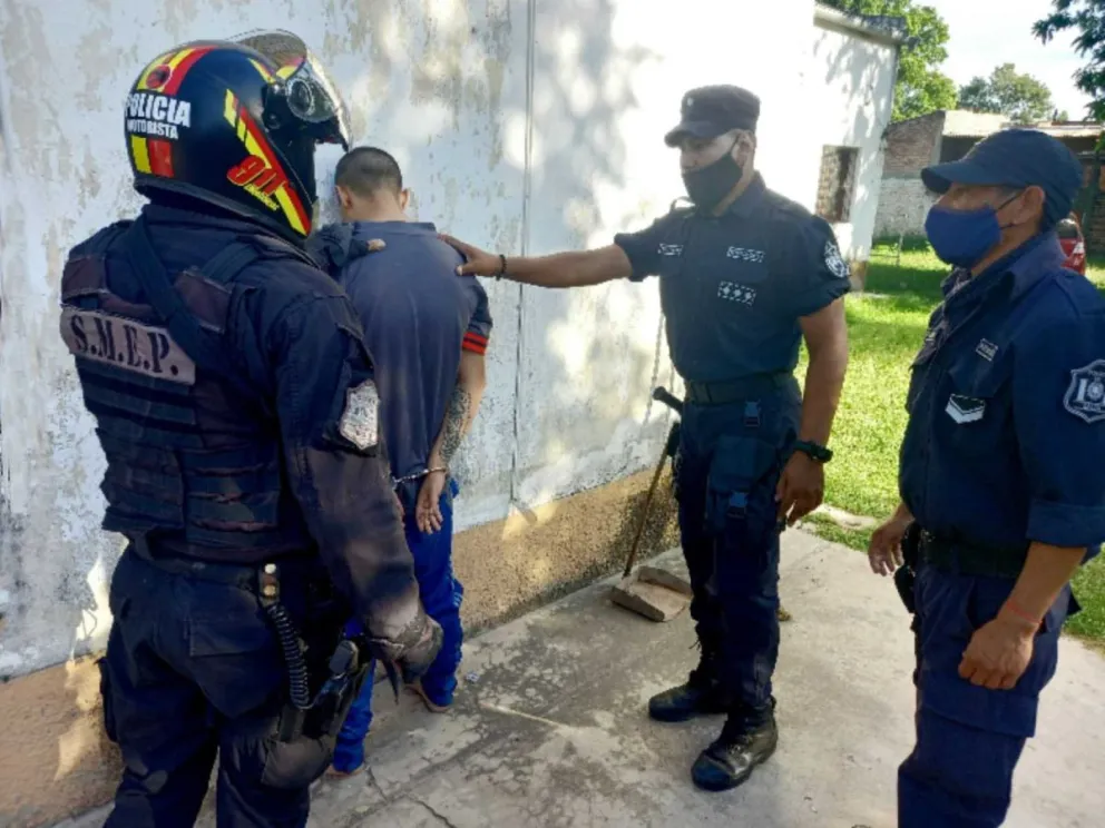 ¿Dónde se había escondido? Cayó un joven salteño que estaba prófugo desde hace un mes