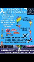 ¡Basta de barbijos!: convocan una marcha en contra de las restricciones por la pandemia