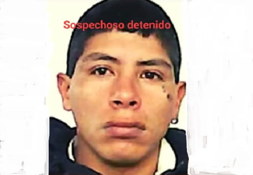 Sospechoso de homicidio.