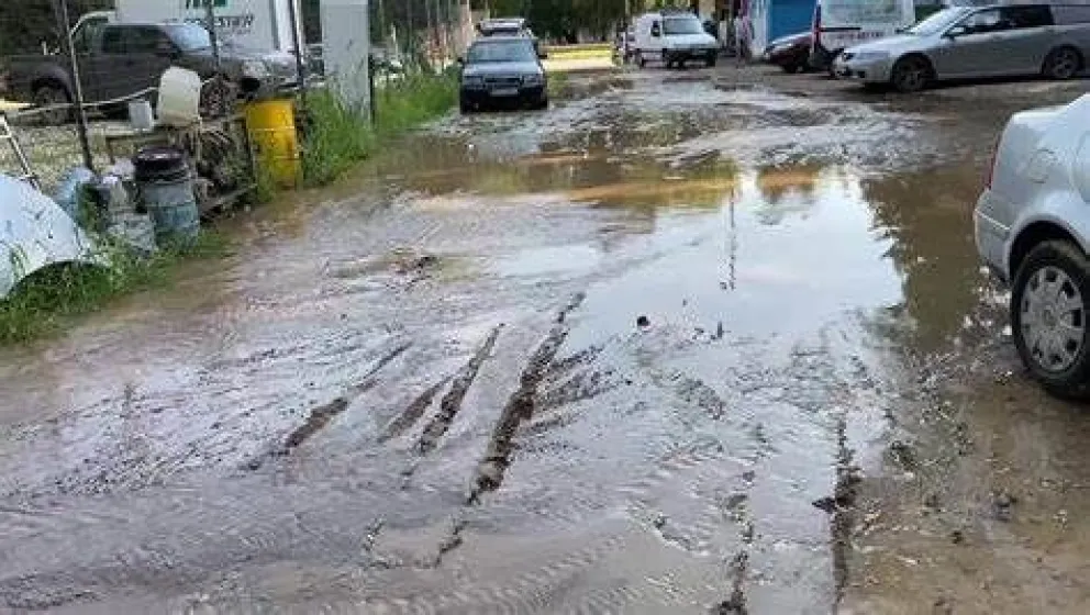 Vecinos quedaron aislados por el estado calamitoso de las calles