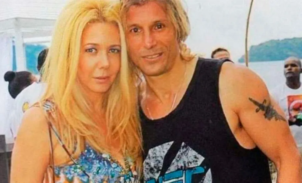 Claudio Caniggia y Mariana Nannis