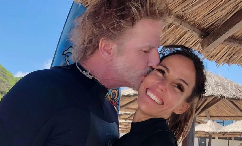 Facundo Arana y María Susini