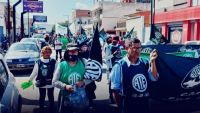 Caos y marchas en el centro salteño: ATE avanza a Casa de Gobierno