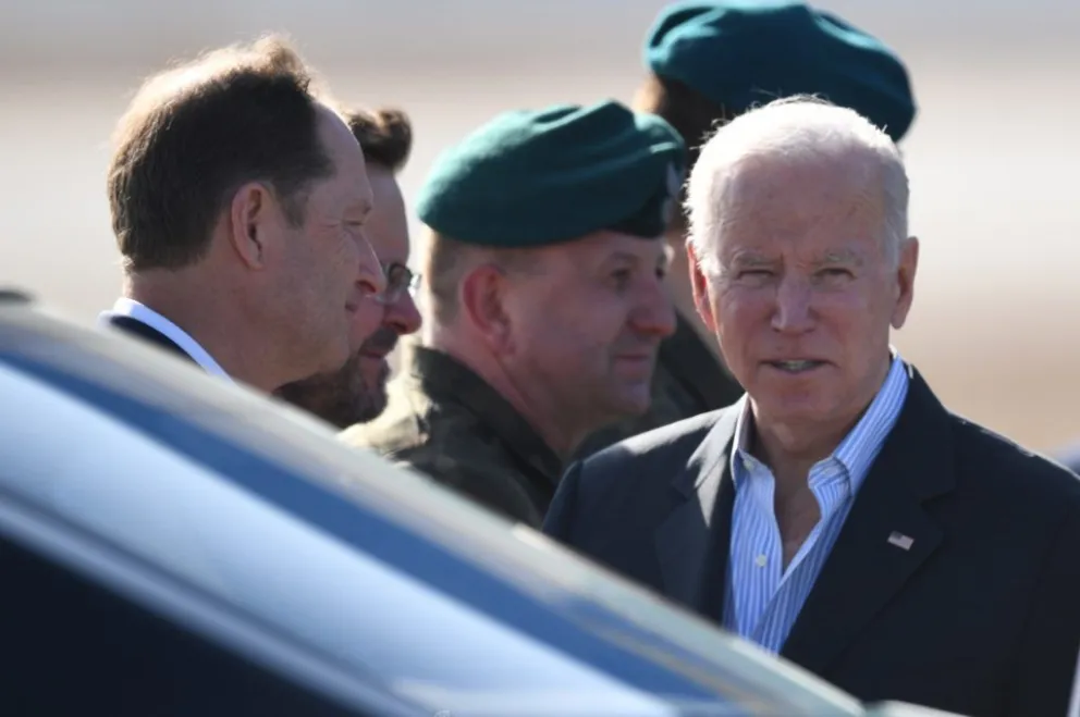 Joe Biden ve la guerra entre Rusia y Ucrania desde muy cerca