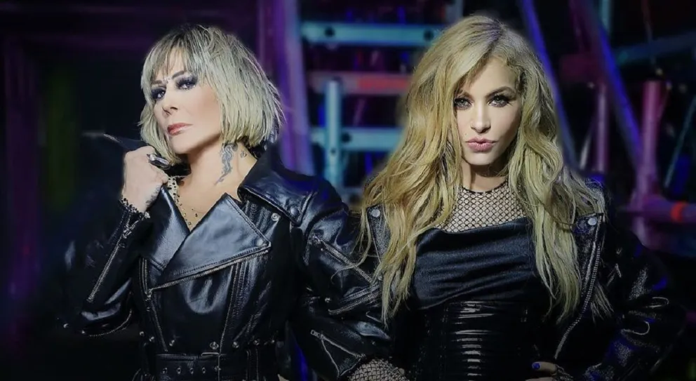 Alejandra Guzmán y Paulina Rubio