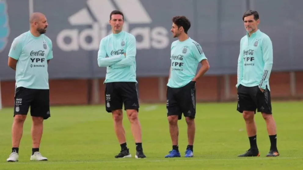 La Selección Argentina entrenó pensando en Ecuador
