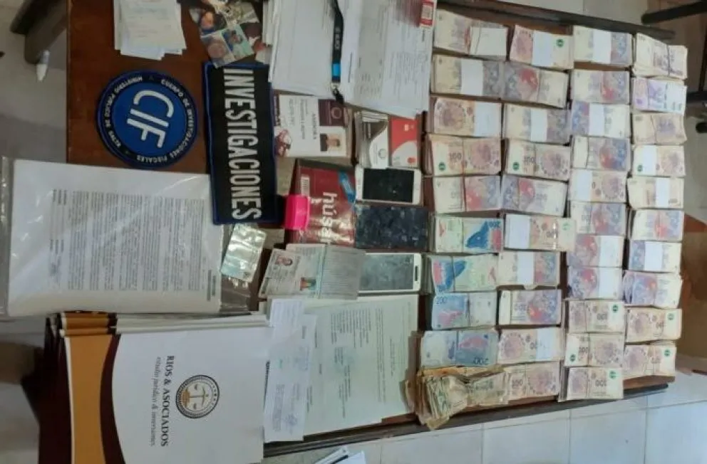 Megaestafa financiera de Salta.