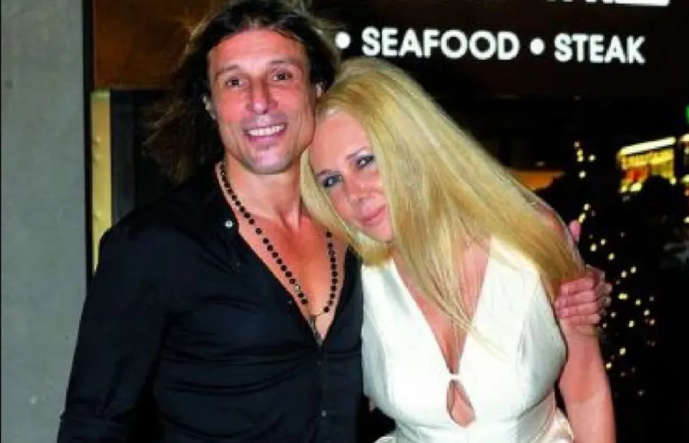 Claudio Caniggia y Mariana Nannis