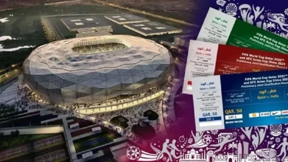 Entradas para Qatar 2022.