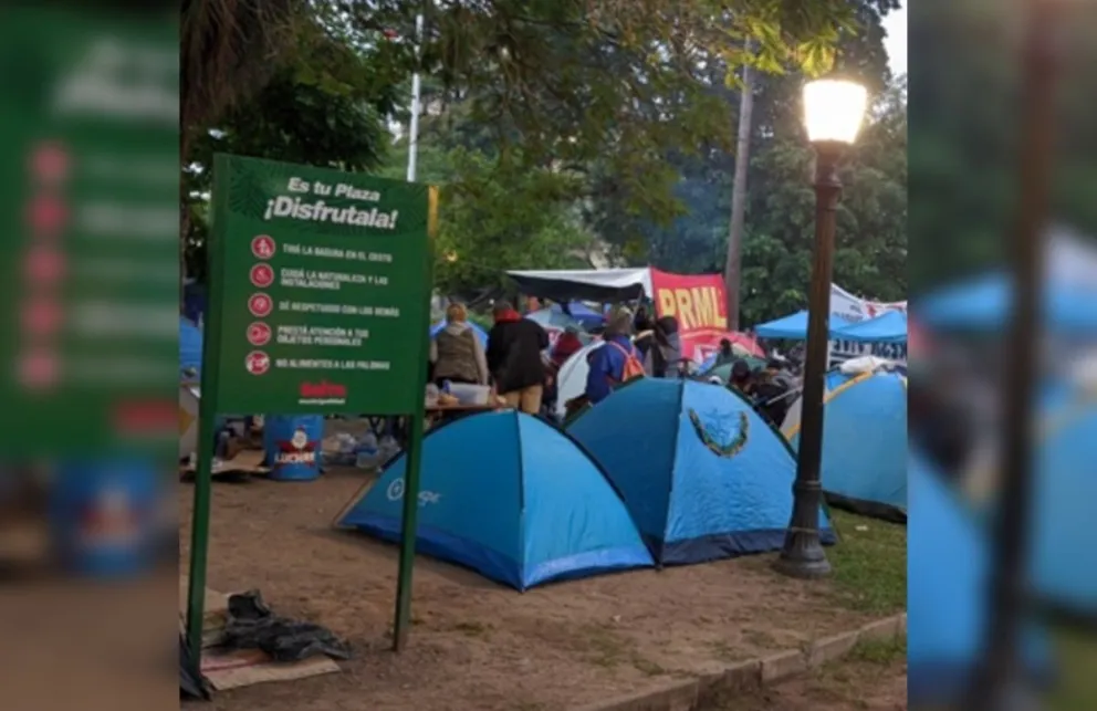 ¿Qué pasó? Las manifestaciones de los piqueteros salteños se levantaron rápido