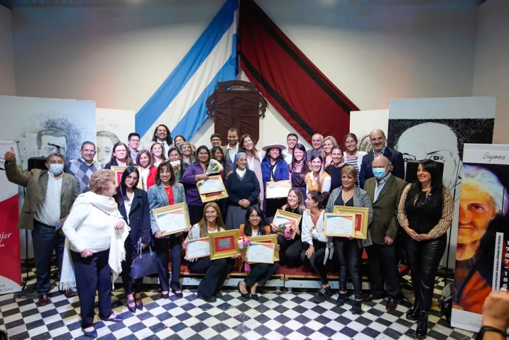 Entrega de distinciones