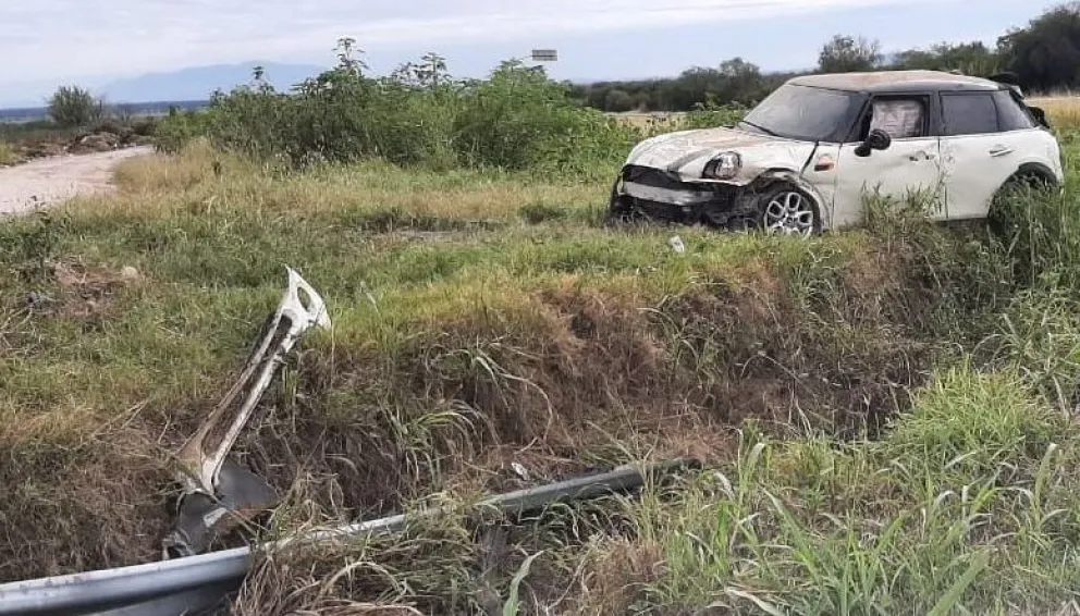¿Venían a lo rápido y furioso? Accidente sobre la ruta