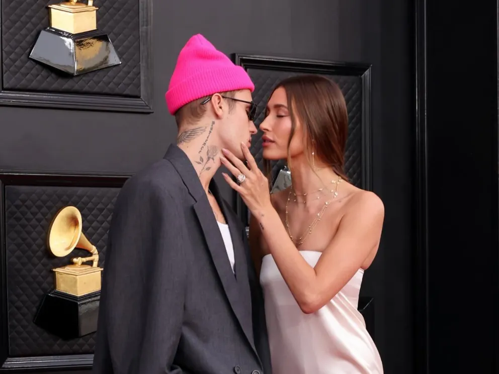 Premios Grammys 2022: Justin Bieber y Hailey Bieber tendencia por esta tierna razón