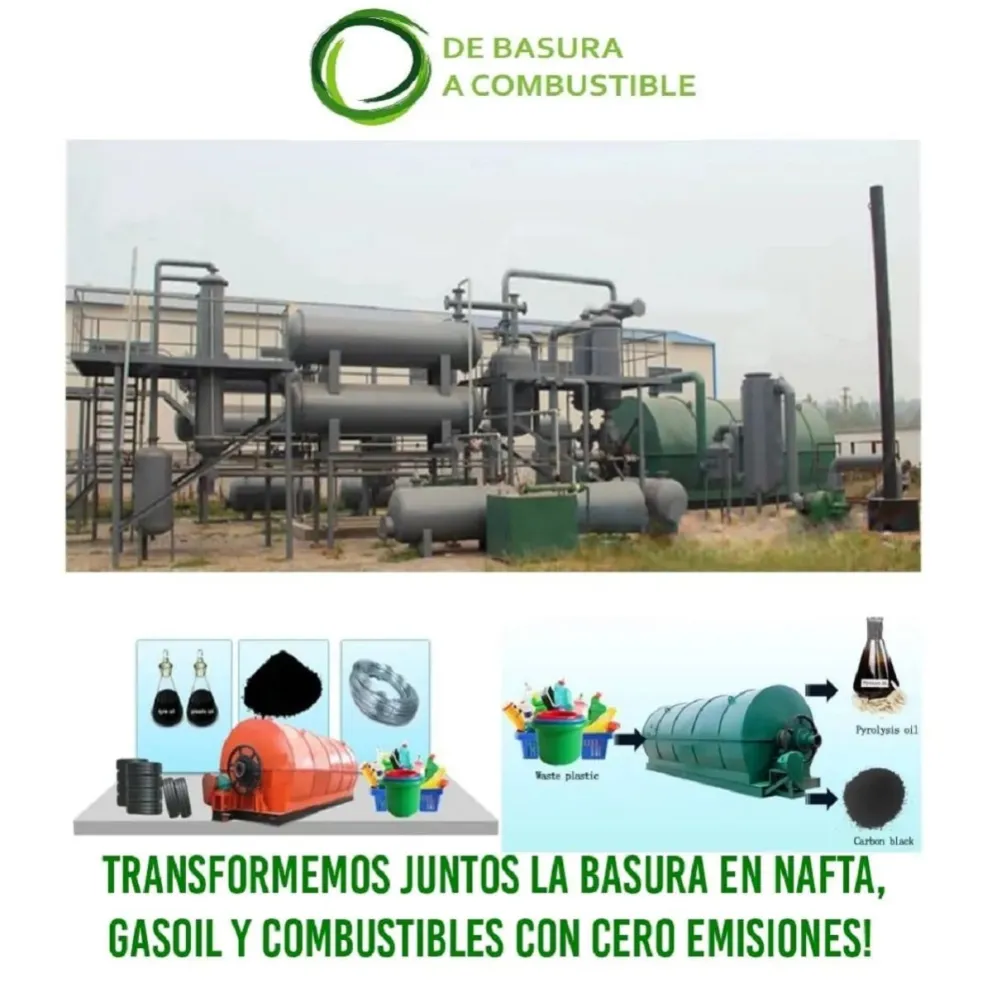 Planta de pirólisis de residuos: Salta cuenta con una planta que procesa residuos y genera combustible