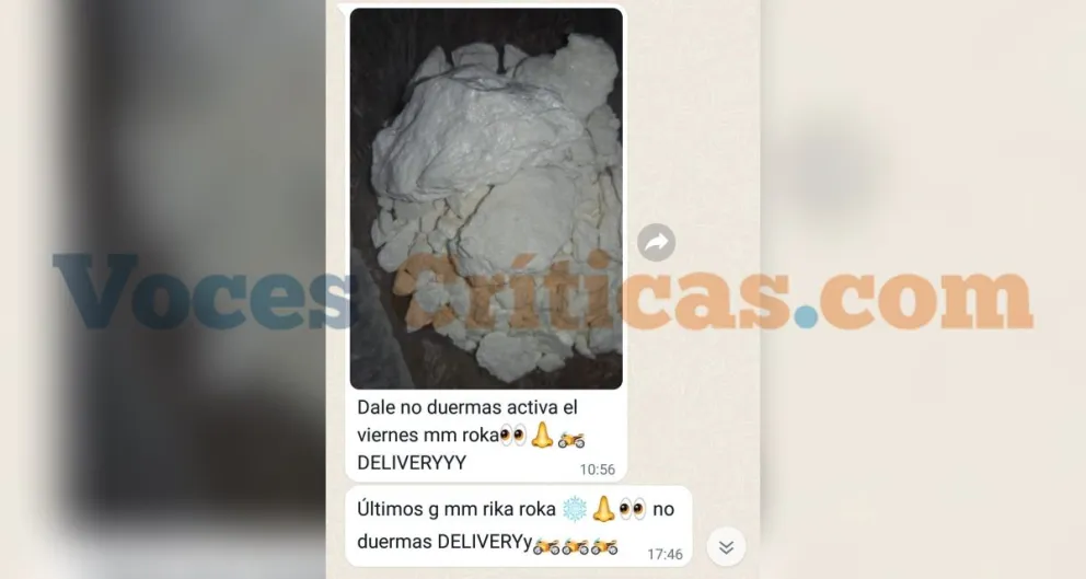 Denuncian la presencia de un delivery de cocaína en Salta: aceptan tarjetas y transferencias bancarias