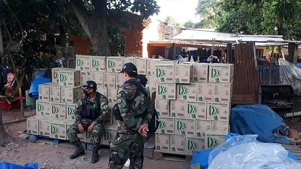 Trasladaban hacia Bolivia el cargamento menos pensado 