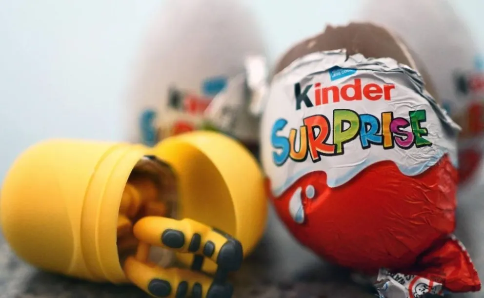 Salmonella en huevos kinder