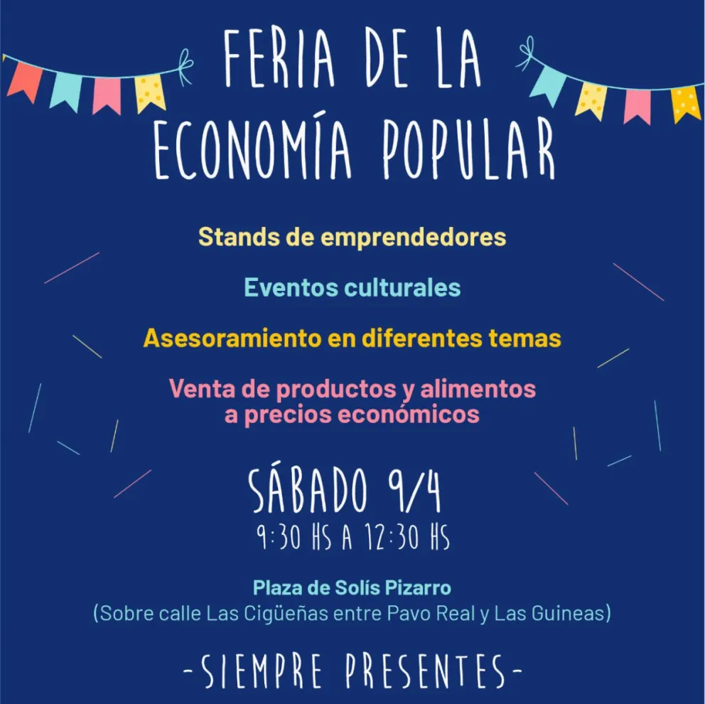 "Feria de la Economía Popular": una excelente iniciativa de salteños para salteños