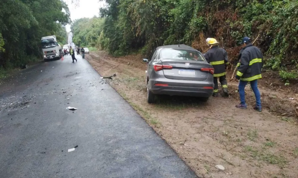 Terrible accidente en Aguas blancas tuvo como saldo la muerte de dos personas
