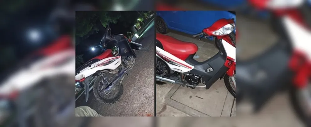 Hay recompensa: lacras le afanaron la moto a un salteño que trabaja desde los 15 años