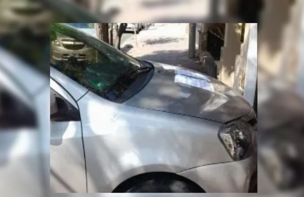 Salteña enfurecida con un conductor: "O lo metés en el garage o te paso caminando por encima"