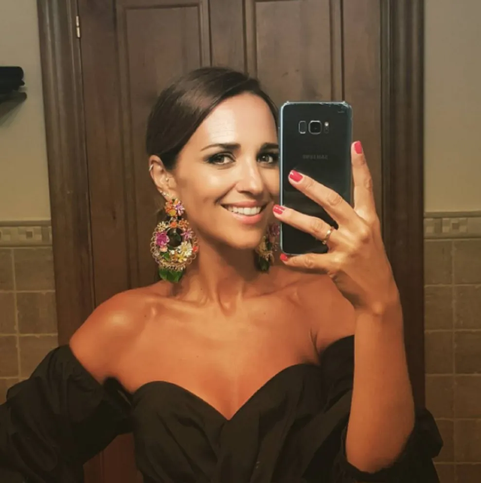 Así de hermosa luce Paula Echevarría con estos ajustados leggins 