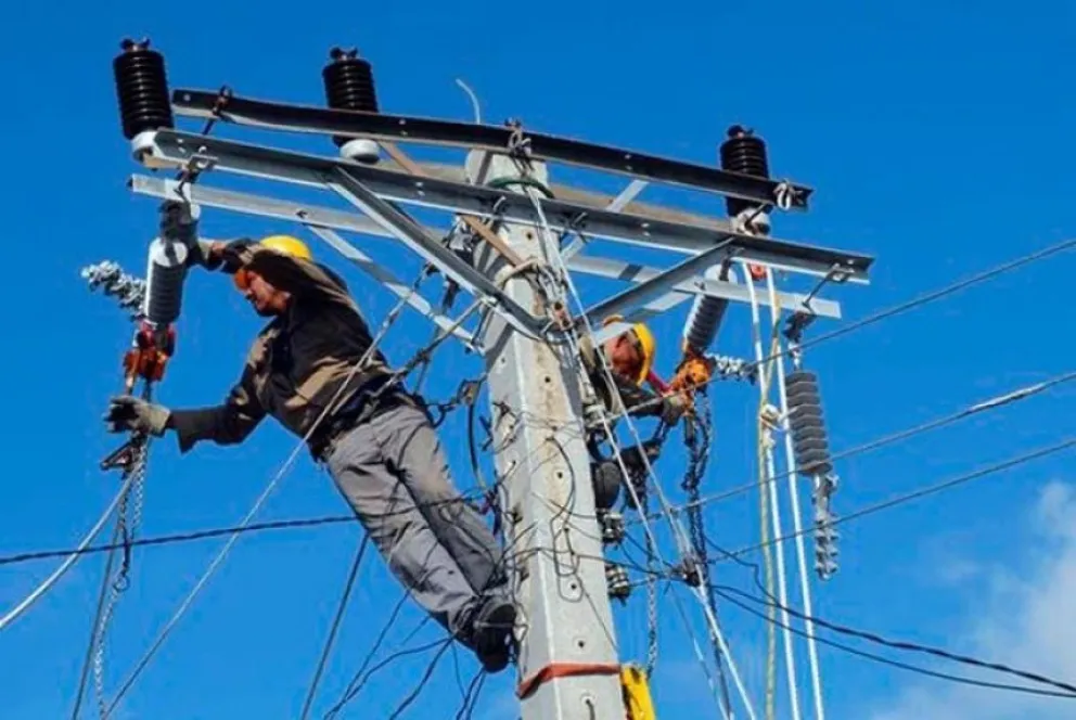 Incendio de cables de luz