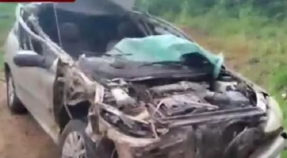 Dos caballos causaron un terrible accidente