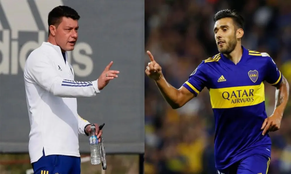 Conferencia de Battaglia sobre Salvio: no se sabe si podrá volver a jugar en Boca