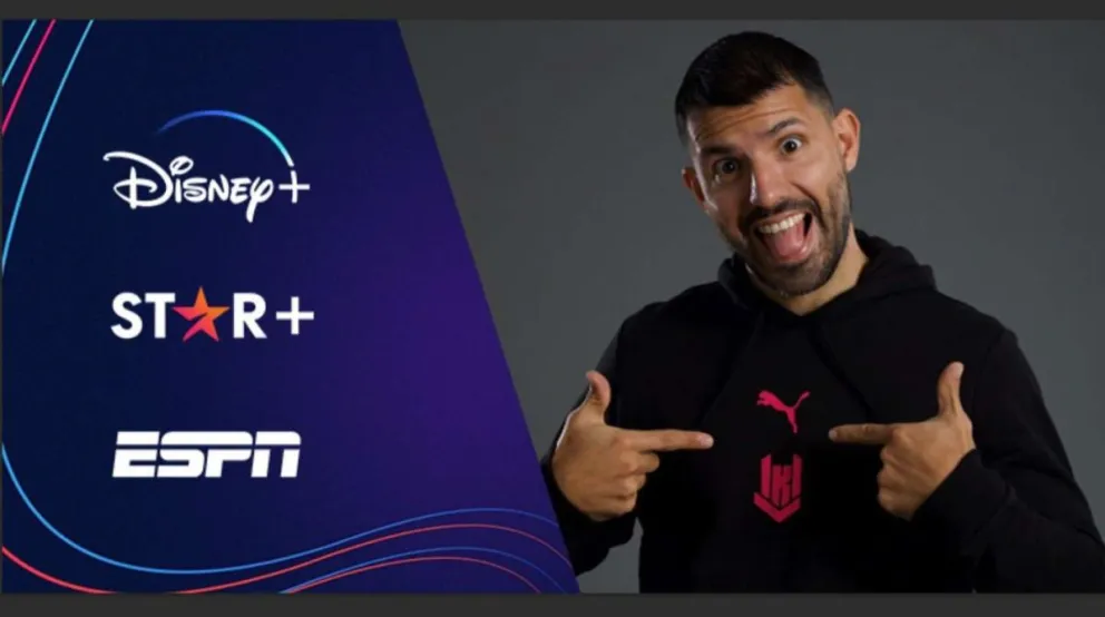 Buenas noticias: Agüero va a generar contenido en las plataformas de Disney