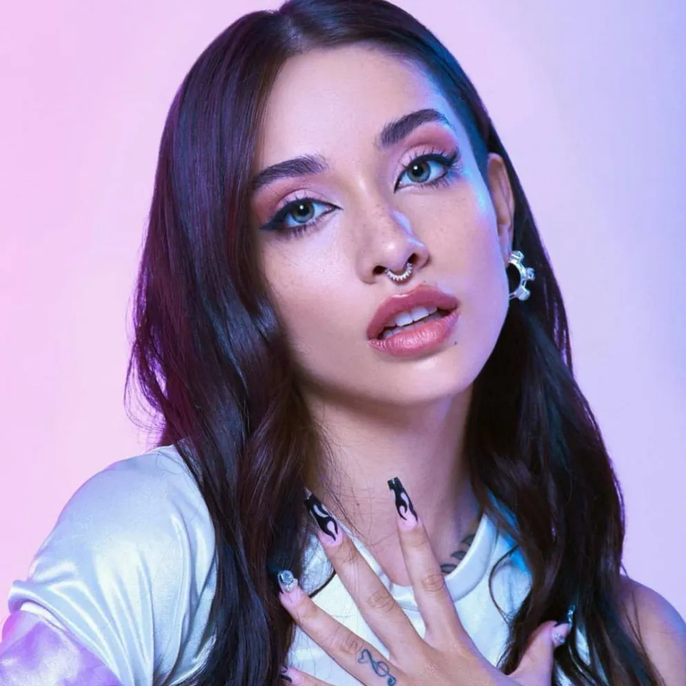 Lo que dijo María Becerra al hablar de Rusherking en las redes sociales