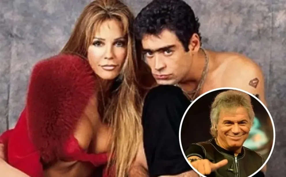 Graciela Alfano, Rodrigo Bueno y Beto Casella