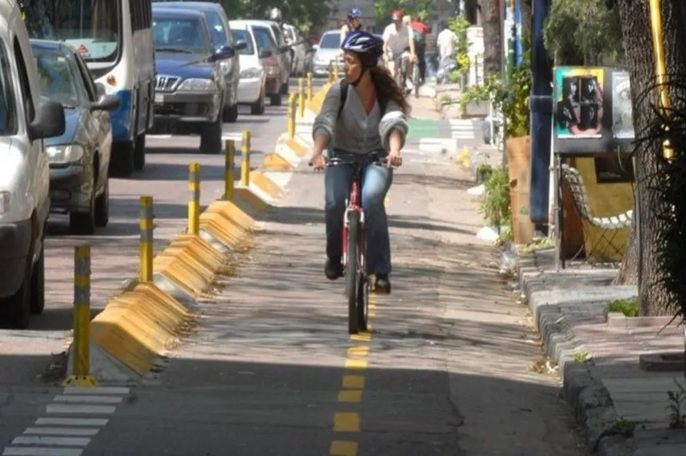 Foto: Ciclovías. Fuente: Twitter
