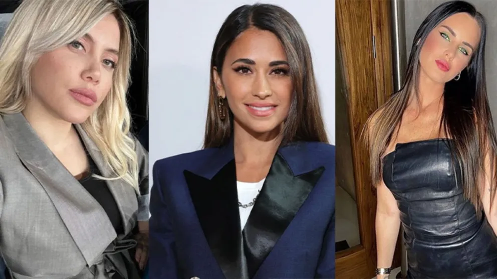 Wanda Nara, Antonela Roccuzzo y Natalie Weber
