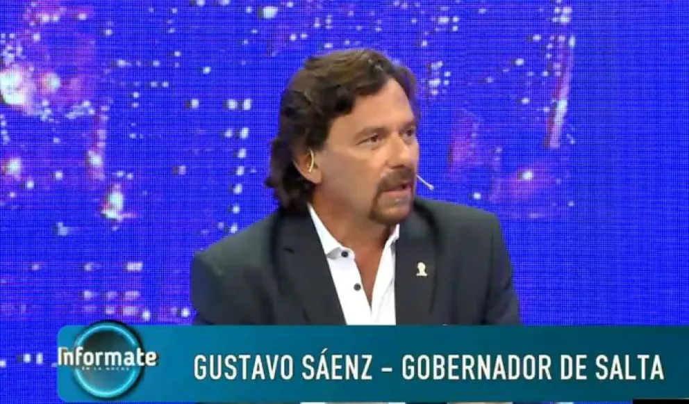 Gustavo Sáenz en Informate de Noche