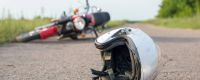 Terrible accidente: motociclista venía a toda velocidad y chocó contra un colectivo 