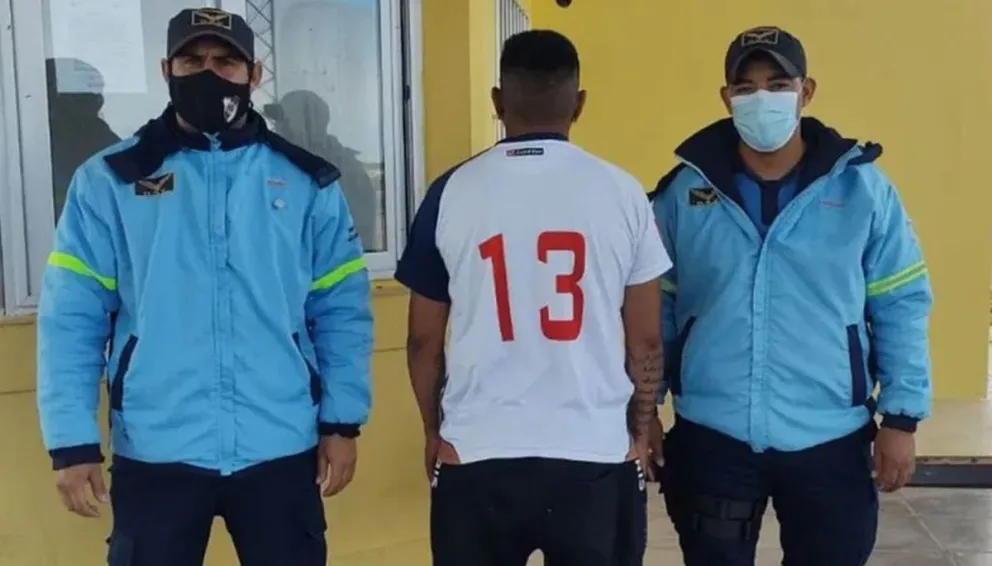 Prófugo arrestado