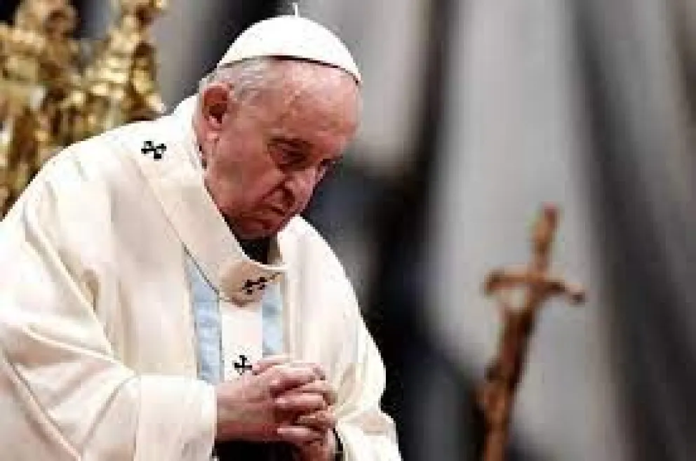 El papa habló de la masacre en Texas y dijo que tiene el "corazón roto"