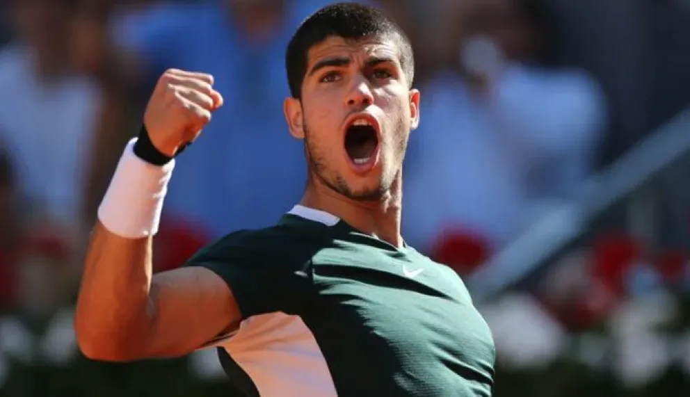 Carlos Alcaraz llegó a la final del Masters 1000 de Madrid tras eliminar a Novak Djokovic